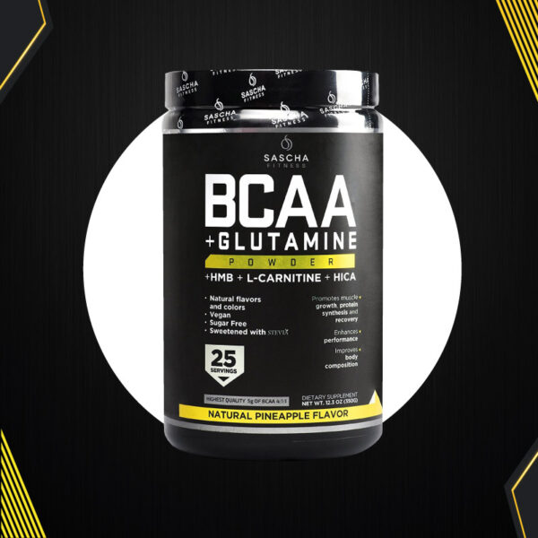 SASCHA FITNESS BCAA+GLUTAMINA 25 SERV Suplementos Olímpicos