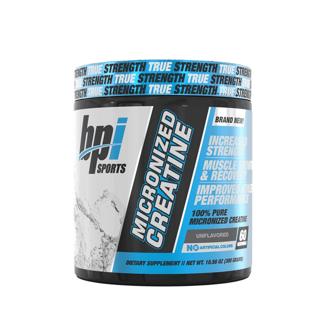 BPI SPORTS MICRONIZED CREATINE CREATINA 300-600 GR 120 PORCIONES