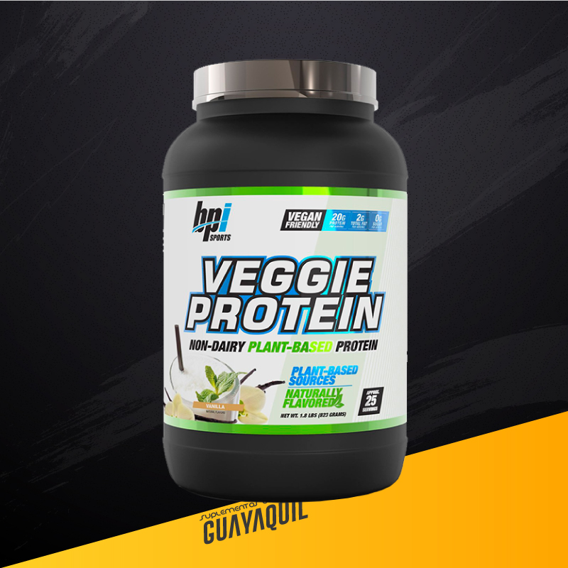 VEGGIE PROTEIN PROTEINA VEGANA 2 LB BPI SPORTS