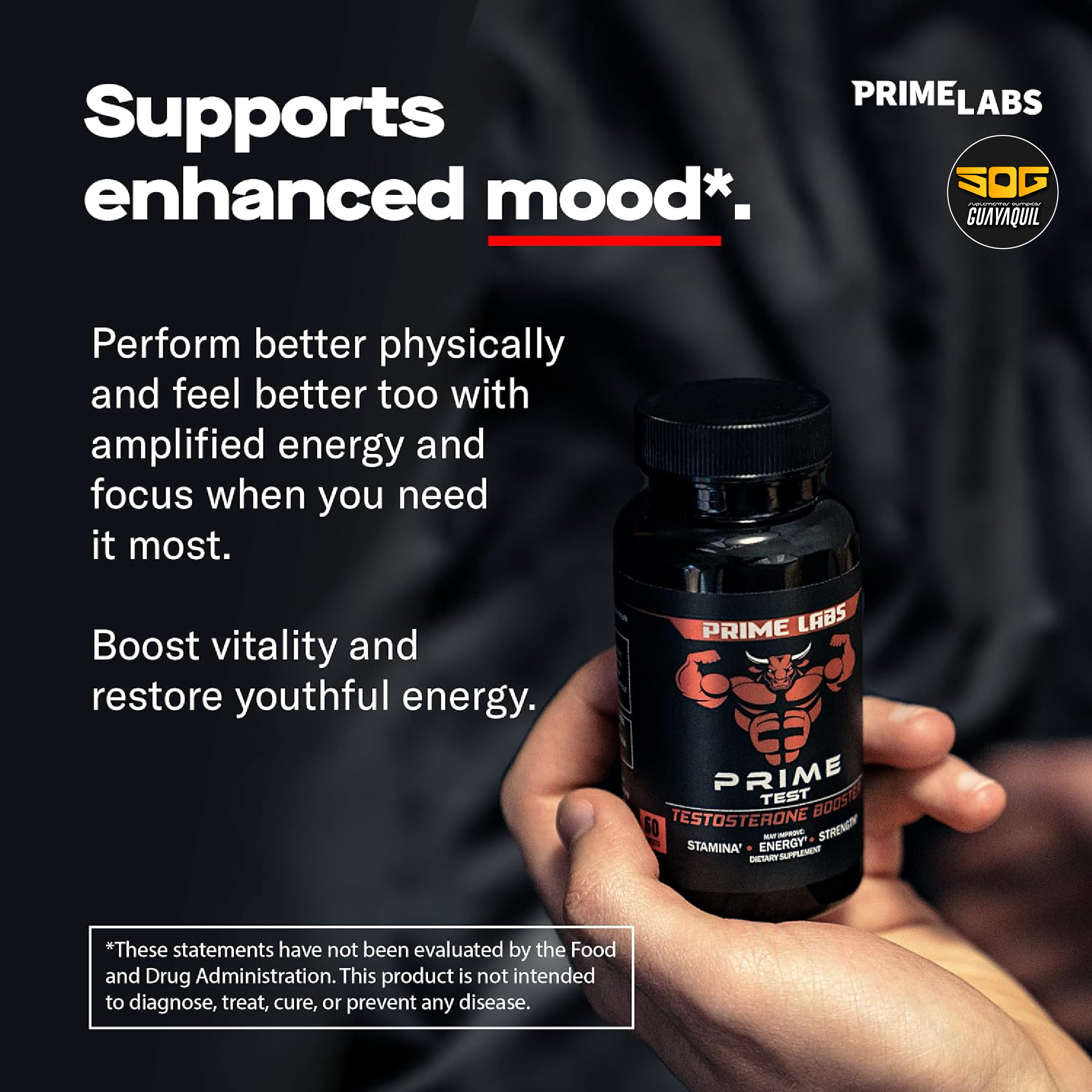 PRIME LABS PRIME TEST 60 CAPSULAS - Image 2