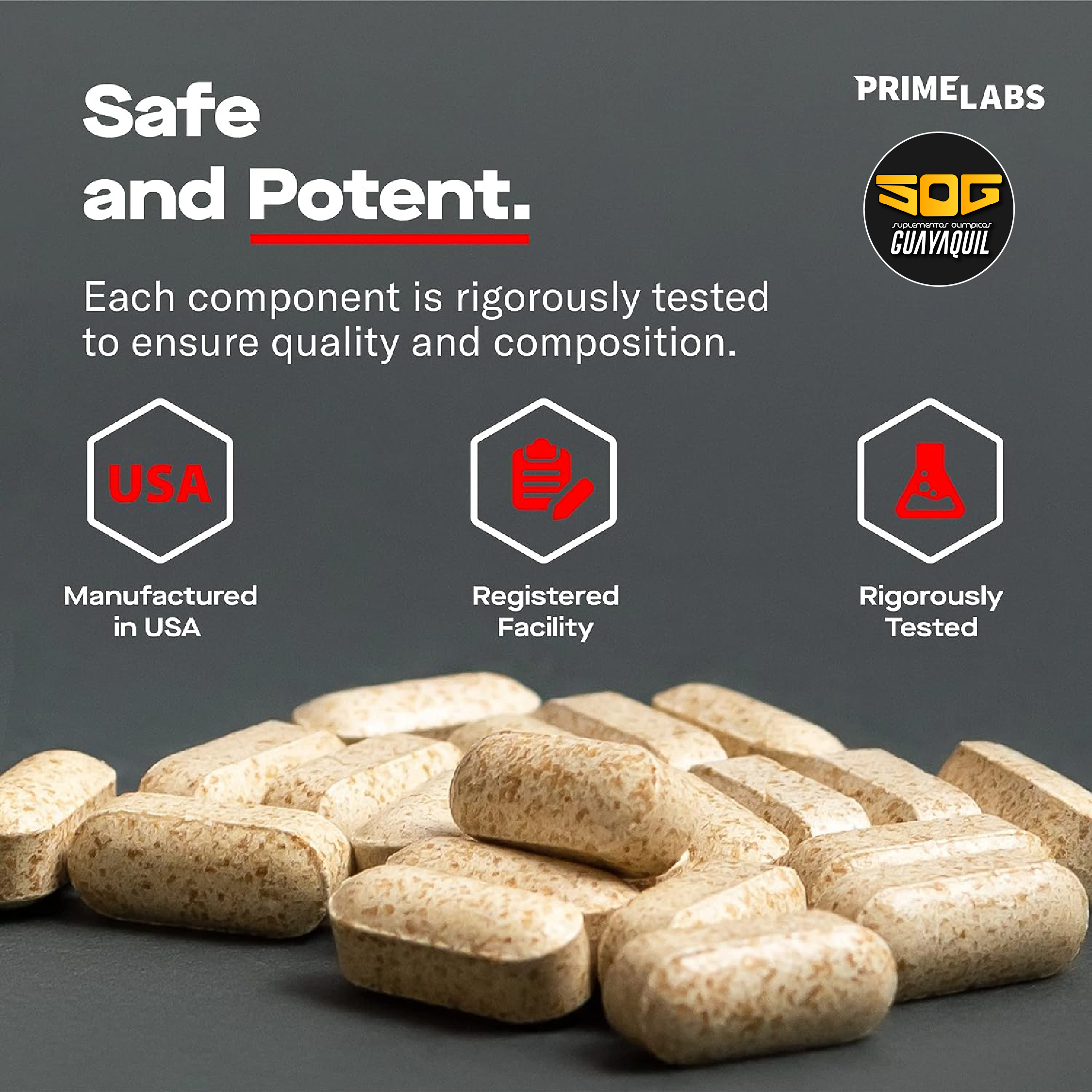 PRIME LABS PRIME TEST 60 CAPSULAS - Image 6
